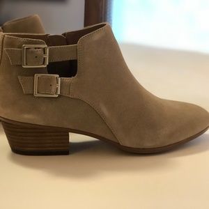 Sand Suede Ankle Booties by Clarks
